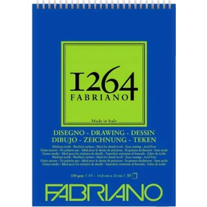 1264 Drawing Paper Spiralli Defter 180GR 30 Sayfa A5 (14.8X21CM)