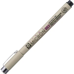 Pigma Micron Teknik Çizim Kalemi 003 Siyah 0,15MM