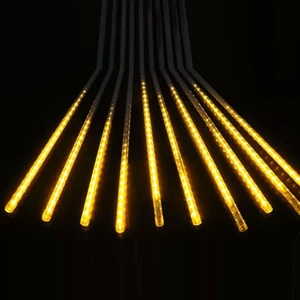 Meteor Kayan LED Işık 10'lu Set Tüp 50 cm