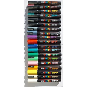 Uni Posca Posca Marker Pc-5m (1.8-2.5mm) Set 19 Lu