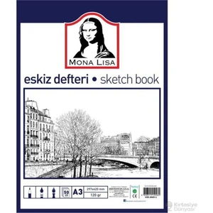 Mona Lisa  Eskiz Defteri Sketch Book A3 120GR 50YP
