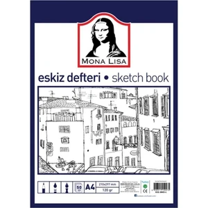 Mona Lisa  Eskiz Defteri Sketch Book A4 120GR 50YP