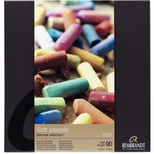 Yarım Boy Soft Pastel Boya 90 Renk General Selection