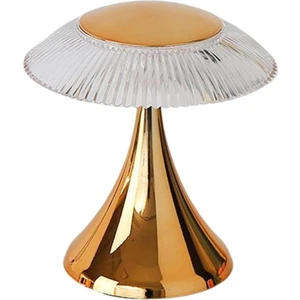 Lw-31 Abajur Kristal Elmas Masa Lambası Romantik Akrilik LED Gece Lambası Gold
