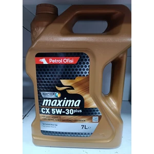 Petrol Ofisi Cx Partiküllü 5W-30 7 Lt Motor Yağı ( Üretim Yılı: 2025 )