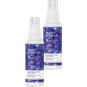 Lavender Calm Lavanta ve Misk Kokulu Vücut Spreyi 100 Ml. İkili Set