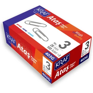 Ataş No:3 28 mm 100 Adet 403G