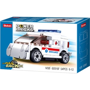 Power Bricks Çek Bırak Ambulans