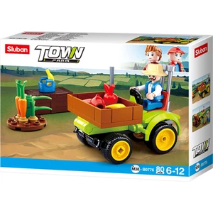 Lego 080 Parça Sluban Town Traktör