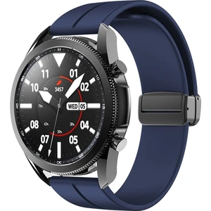 Nezih Case Huawei Watch GT4 46mm / GT3 46mm / Gt3 Elite 46mm (22mm) Uyumlu Magnet Tokalı Ayarlı Silikon Kordon