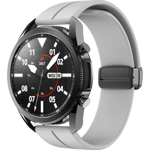 Nezih Case Huawei Watch GT4 46mm / GT3 46mm / Gt3 Elite 46mm (22mm) Uyumlu Magnet Tokalı Ayarlı Silikon Kordon