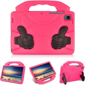 Lenovo Tab M10 3. Nesil TB-328FU Kılıf Tutmalı Standlı Silikon Case