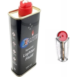 X-Lite 125ML Zippo Benzini Zippo Çakmak Gazı + Zippo Çakmak Taşı