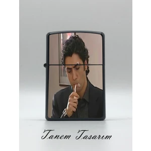 Karışık Benzinli Metal Çakmak Uv Baskı - Tanem Tasarım Özel Seri 4