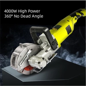 Deko Turkey Sulu Duvar Oluk Açma Makinesi Kanal Açma Kesme Makinesi  5 Bıçaklı 40MM 4kw 4000WATT 4.5kg