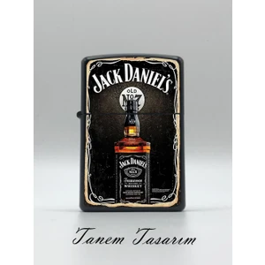 Jack Danils - Benzinli Metal Çakmak Uv Baskı