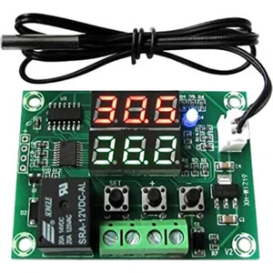 XH-W1219 12V Röle Çıkışlı Dijital Kuluçka Termostat - Sıcaklık Kontrol Modülü