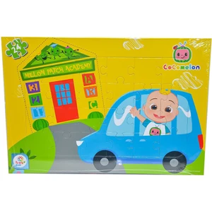 CO7796 Cocomelon 24 Parça Frame Seyahat Puzzle - Utku Oyuncak