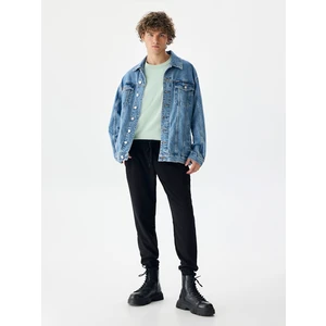 Erkek Basıc Lastikli Siyah Eşofman