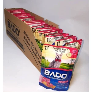 Yetişkin Yaş Kedi Maması Kuzu Etli 85 Gr. x 12 Adet