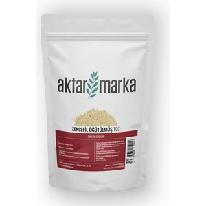 Aktar Marka Zencefil Öğütülmüş Toz 100 gr