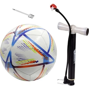 Özeltasarım 420 gr Futbol Topu ve Pompa Maç Topu Halı Saha 5 Numara Profosyonel Top