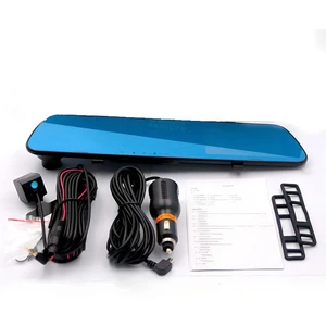 MB-600 Fullhd Araç Içi Yol Kayıt Geri Görüş Park Kamerası(Geri Kamera+Türkçe Menü) Dikiz Ayna Kamera
