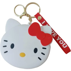 Dzc Kuzenler Avm Çocuk Hello City Anahtarlıklı,Fermuarlı,Silikon Para Cüzdanı