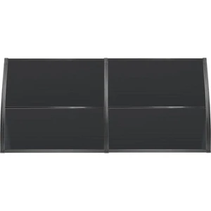 Lupın Kapı Pencere Üstü Pratik Sundurma 105X240 - Siyah