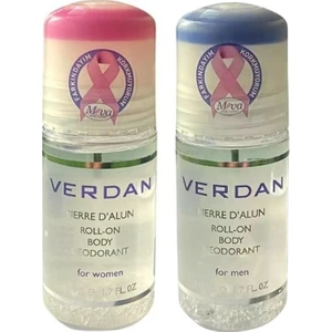 Doğal Kristal Roll-On Body Deodorant For Men 50 ml + For Women 50 ml