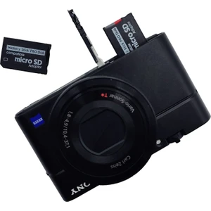 Pop Konsol Sony Hafıza Kartı Adaptör Memory Stick Pro Duo Adaptör Mikro Sd Kart Çevirici Ms Adaptör