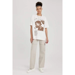 90's Wide Leg Yüksek Bel Geniş Paça Uzun %100 Pamuk Kargo Jean Pantolon A3468AX23SM