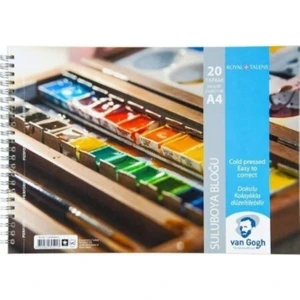 Van Gogh Üçka A5 Van Gogh Suluboya Bloğu Spiralli 300 Gr. 20 Yaprak T300A54020