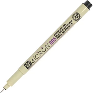 Pigma Micron Teknik Çizim Kalemi 005 Siyah 0,20MM