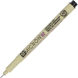 Pigma Micron Teknik Çizim Kalemi 02 Siyah 0,30MM
