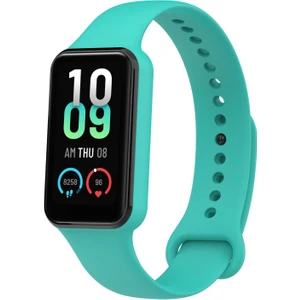 Xiaomi Amazfit Band 7 ile Uyumlu Kordon Silikon Esnek Ayarlanabilir Kordon Kayış