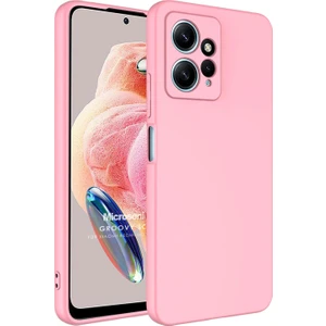 Xiaomi Redmi Note 12 4g Kılıf Groovy Soft Pembe