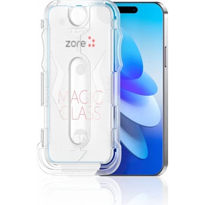 Kny Apple iPhone 12 Pro Max Için Kolay Uygulama Aparatlı 5d Cam Ekran Koruyucu Siyah