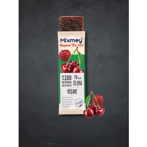 Vişne Meyve Barı 12 Adet | Sağlıklı Atıştırmalıklar – Vegan, Glutensiz, Koruyucusuz (20GR X 12 ADET)
