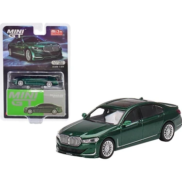 Mini Gt 498 Bmw Alpina B7 Xdrive Alpina Yeşil Metallic 1/64 Mini Gt 498 Bmw Alpina B7 Xdrive Alpina Yeşil Metallic 1/64