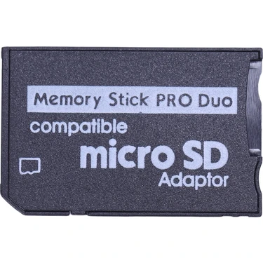 Pop Konsol Memory Stick Pro Duo Adaptör Hafıza Kartı Çevirici Adaptör Mikro Sd Kart