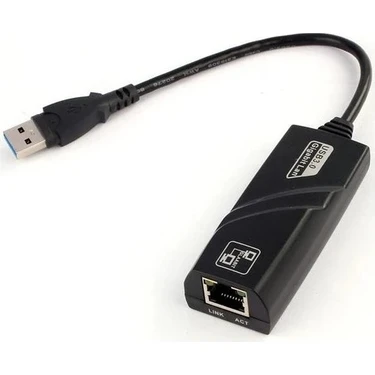 Blue Wings USB 3.0 To Ethernet RJ45 Adaptörü Gigabit 10/100/1000MBPS Çevirici Dönüştürücü USB