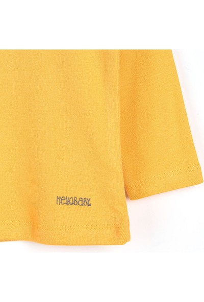 Hello Baby Basic Balıkçı Interlok Sweatshirt Unisex
