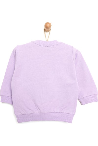 Hello Baby Basic Unicorn Desenli Sweatshirt Kız Bebek