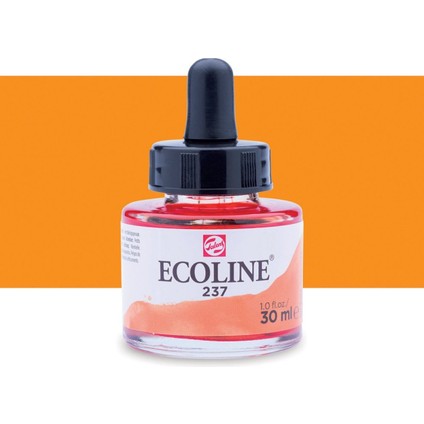 Ecoline Sıvı Suluboya Mürekkep 30ML Deep Orange 237