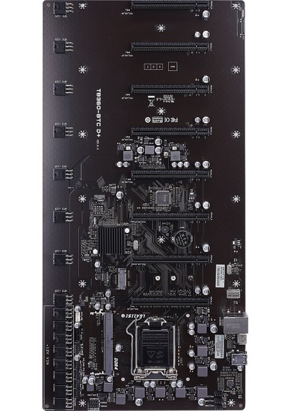 Bıostar Biostar TB360-BTC D+ LGA1151 Sodımm Ddr4 8li Ekran 6pin Psu Girişli Mining Anakart