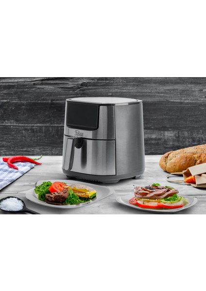 Uno Smart Wi-Fi 6lt Airfryer Yağsız Fritöz