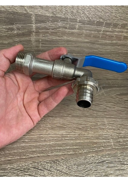 Veranda İçin Bahçe Musluğu 1/2 Parmak Hortum Takmak İçin Uygun Bağlantı Aparatı