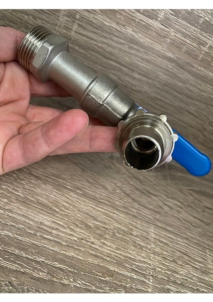 Veranda İçin Bahçe Musluğu 1/2 Parmak Hortum Takmak İçin Uygun Bağlantı Aparatı