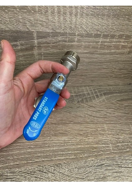 Veranda İçin Bahçe Musluğu 1/2 Parmak Hortum Takmak İçin Uygun Bağlantı Aparatı